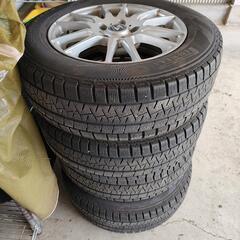 2シーズン使用　スタッドレスタイヤホイール4本セット　205/65R16 　の画像