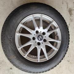 2シーズン使用　スタッドレスタイヤホイール4本セット　205/65R16 　の画像