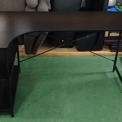 デスク　L字タイプ　シェルフ付　140×75×75