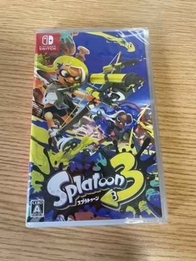 【取引中】【新品未開封】スプラトゥーン3（2022/9/9発売）
