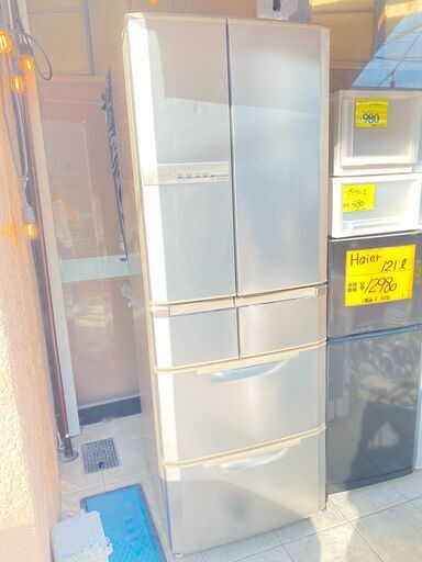 三菱 6ドア 冷蔵庫 465L MR-E47S-N ★買取帝国 朝霞店