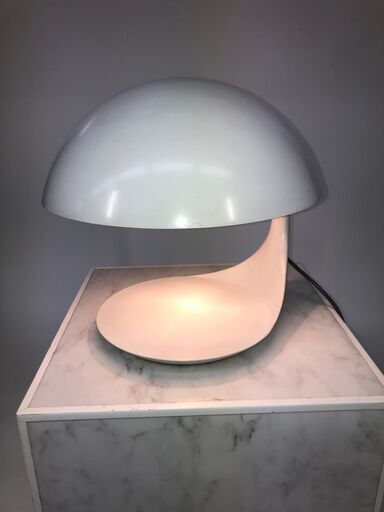 【激レア】NICK WHITE  Cobra Table Lamp 白 （ビンテージ品）