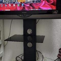 【早い者勝ち】液晶テレビ  壁寄せテレビ台付き