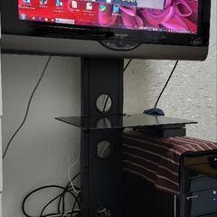 【早い者勝ち】液晶テレビ  壁寄せテレビ台付きの画像