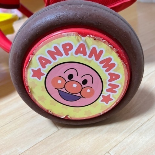 美品★アンパンマン三輪車デラックス★