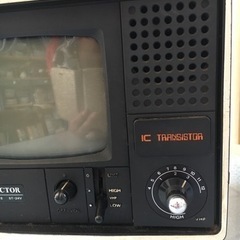 【完売御礼】レトロ📺ブラウン管テレビ 1⃣の画像