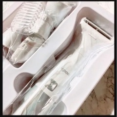 ꒰未使用꒱チクチクしない サロン仕上げ 防水 ムダ毛処理 充電式...