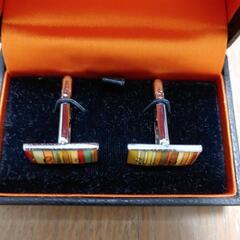 ポール・スミス　カフリンクス　マルチストライプの画像