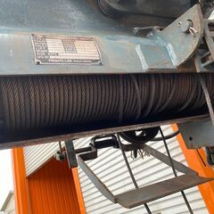 日立　電動ホイスト　天井クレーン　電動トロリー付き　ホイスト　ウインチ　0.9ｔ　900kg　吊り上げ　移動　HITATHI　引き取り限定　滋賀の画像