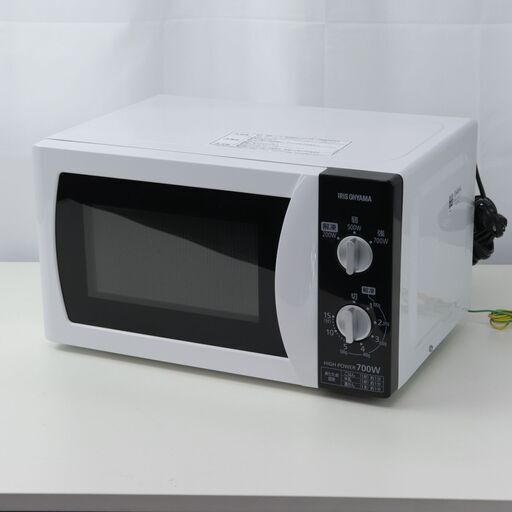 中古 単機能電子レンジ 17L ターンテーブル アイリスオーヤマ EH4854