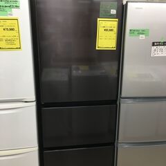 日立 HITACHI 冷蔵庫 R-V38NV K 2020年製 大型冷蔵庫 375L 右開き 3ドア
