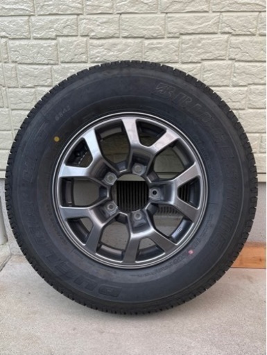 jb74  ジムニーシエラ用新車外しタイヤ付きホイール4本