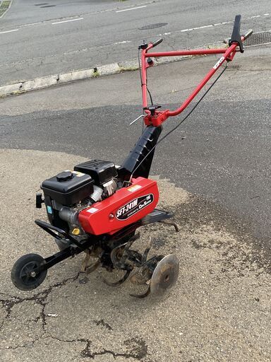 軽トラ貸し出しあり 現物確認歓迎 アフターケアも安心 初心者も使いやすい ダイシン 4サイクル 2.4馬力 耕運機 SFT-241M 移動輪付