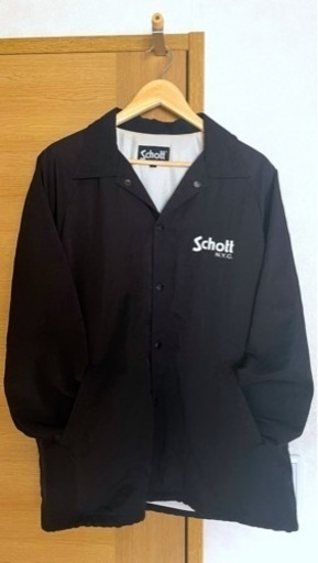 ☆限定品☆Schott／ショット ロゴプリント コーチジャケット
