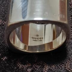 GUCCI　シルバーリングの画像