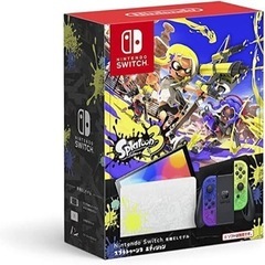 新品 Switch 限定スプラトゥーンモデル の画像