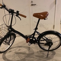折りたたみ自転車 20インチ(鍵付き)