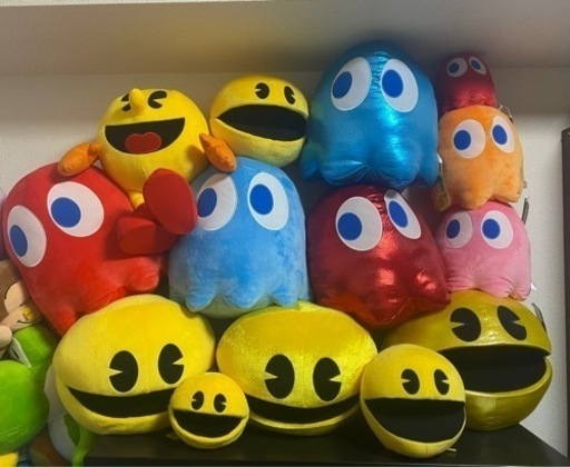 パックマン　ぬいぐるみセット