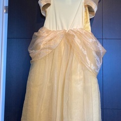お値下げ☆プリンセスドレス120☆美女と野獣　スカートのライトが点滅します。の画像