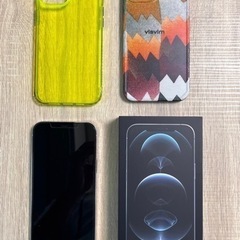 iPhone 12 pro max 256gb sim フリー シルバー　美品の画像