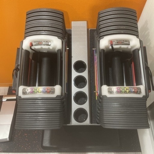 可変式ダンベル 40kg 2個セット 合計80kg