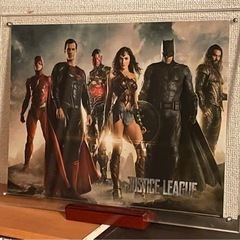 映画JUSTICE  LEAGUE  アクリル板額装
