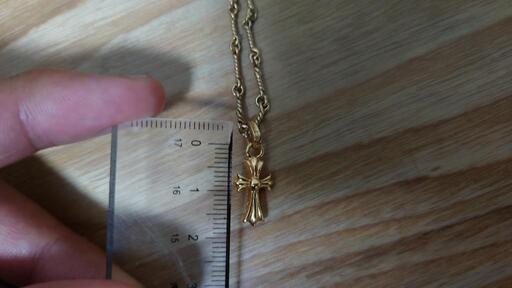22k BABY FAT CROSS ベビーファット