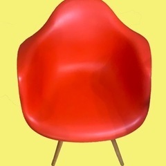 イームズ風シェルチェア レッド