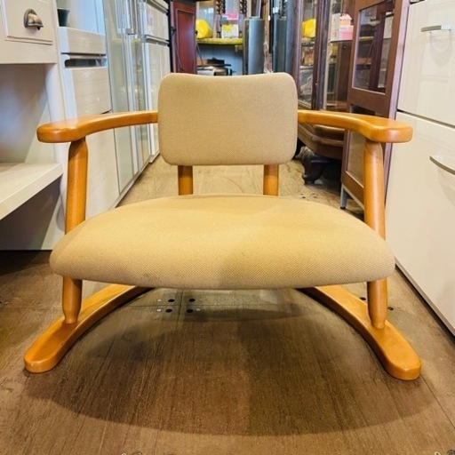 《売約済》 MUGEN 無限工房 光野有次 カニ座椅子 低座椅子 蟹座椅子 ロー アーム チェア 検)北欧 天童木工 秋田木工 柏木工 カリモク ストッケ