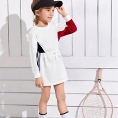 SHEIN スウェット　ワンピース　110㎝の画像