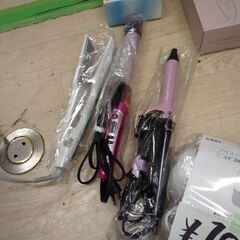 美品 500円均一 値下げ処分ヘアーアイロン コテ ドライヤー ラジコン  スチーム 加湿器の画像