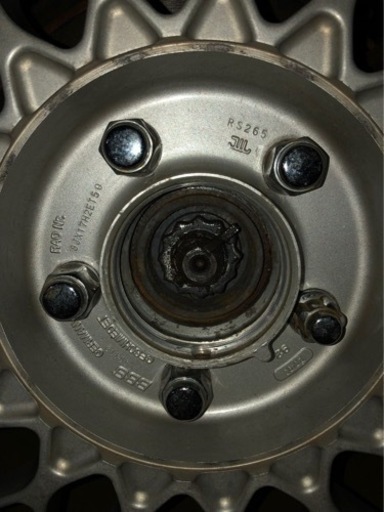 【希少】BBS RS 17インチ　4本　タイヤ付き