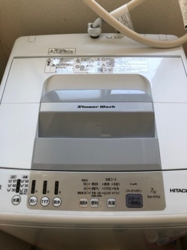 [交渉成立しました]日立全自動電気洗濯機(2017年製)