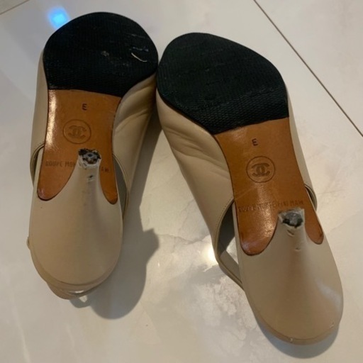 CHANEL パンプス バックストラップ