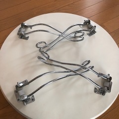 (譲り先決まりました)白い丸テーブルの画像