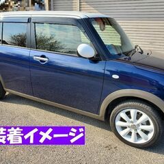 超美品★軽自動車用スタッドレスタイヤセット★155/65R14　7～8分山★ホワイトの画像