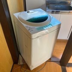 TOSHIBA 洗濯機 5kg 横51奥行54高さ85