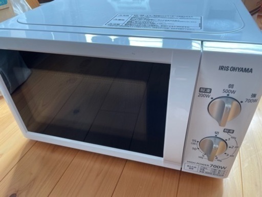 アイリスオーヤマ 電子レンジ 17L ターンテーブル ホワイト IMB-T174-5
