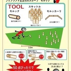 モルックで世界を目指そう！