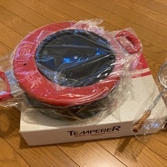 純銅鍋と天ぷら鍋の画像