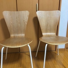 ダイニングチェア　2脚セット