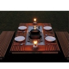 スノーピーク ガーデンユニットテーブル ウッドトップセット