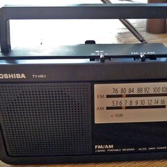 【故障あり】東芝 ラジオ ワイドFM対応 電池長持ち 大音量