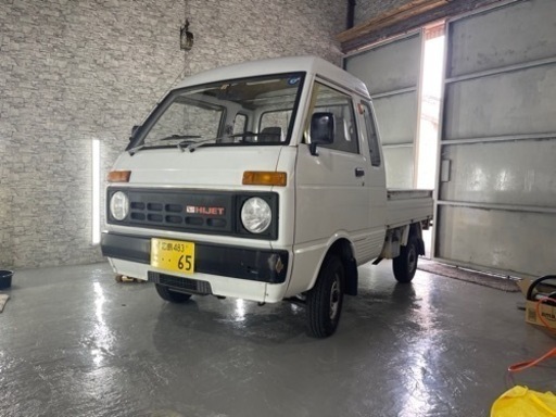 ハイゼットピックトラックジャンボまゆげS65 84年式検査2年付 (G) 日岡