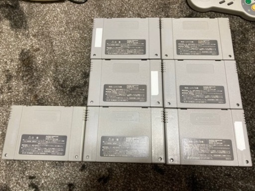 SFCスーパーファミコン ファミコン本体 任天堂 ソフト7本 ボンバーマン マルチタップ ドンキーコング カービィ ぷよぷよ おまけ取説