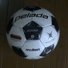 最終処分　激安　molten　pelada 5000 5号 中古品　ペレーダ5000　　土グラウンド用の画像