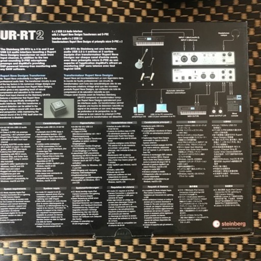 UR- RT2 オーディオインターフェイス