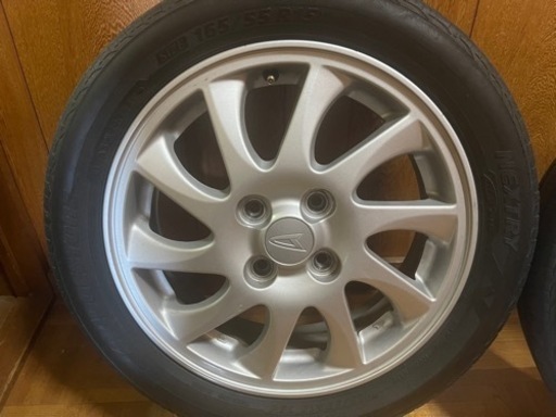 ダイハツ純正　15インチアルミホイール　4本