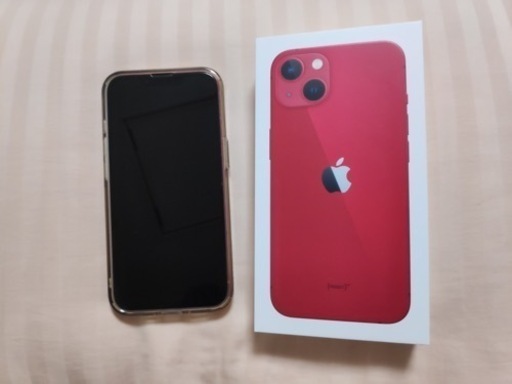 iPhone13 128GB  SIMフリー　箱、説明書、充電ケーブル、ガラスケース、ガラスフィルム付き
