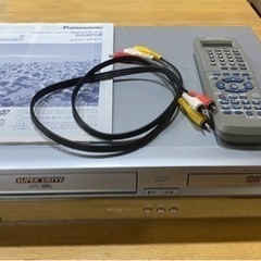 VHS・DVDプレーヤー一体型Hi-Fi ビデオ